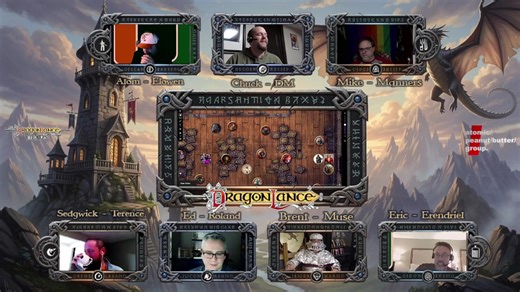 Atomic Peanut|Butter Group teams up with the DragonLance Nexus to bring you their next live play: DragonLance: Huma Before the Lance - The Dark Patrol. Chuck is the Dungeon Master, leading players Atom, Michael, Sedgwick, Brent, and DragonLance Nexus member Ed through this new DL adventure available now on Dungeon Masters Guild! For more information and to order the game, click on the link below: https://www.dmsguild.com/product/531312/Dragonlance-Huma-Before-the-Lance--The-Dark-Patrol?src=hotte