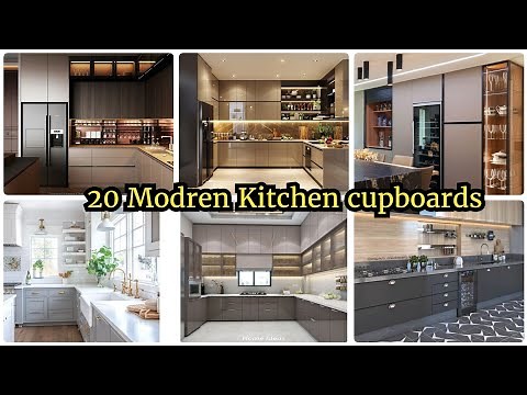 Top 10 Modern Kitchen Cupboard Designs for a Dream Kitchen || Modern Kitchen Cupboard Ideas