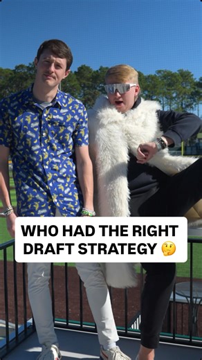 The Bananas and Party Animals had DRASTICALLY different draft strategies- which do you think was better? #bananaball #savannahbananas #partyanimals #baseballplayer #draft | Banana Ball