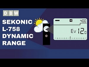 Scene Dynamic Range With Sekonic L-758