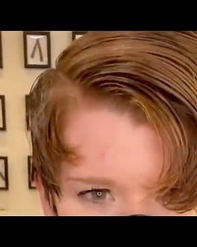 Redhead with a pixie hair cut ✂️✂️ getz it all buzzed off ✂️✂️