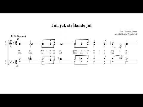 Jul, jul, strålande jul (Blandkör) - Alt