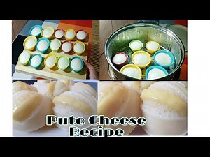 PUTO CHEESE RECIPE.