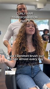 CURLY HAIR TRANSFORMATION WITH DUSTY 💇‍♀️✨ Replying to @Dusty! Watch the curly hair transformation unfold—consultation, styling, and gorgeous curls in the making. Perfect inspo for all curl lovers! #curlyhair #curlyhairtransformation #curlyhairstyles #hairconsultation #hairinspo #fyp #naturalcurls #curlcare #hairstyling #curlyhairlove | Dusty Schlabach Curly Hair Stylist