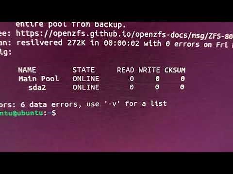 How to handle and fix unhealthy and Degraded pool in truenas using ubuntu.
