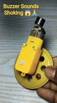 Making Sound Without Electricity?! 😱 DIY Gear Motor Buzzer Hack! 🔊⚡#BuzzerHack #FreeEnergy #Shorts