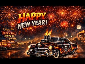 HAPPY NEW YEAR 🔥 Country, Rockabilly & Rock’n’Roll Highway Ride |4 Hours to go
