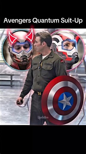 Avengers Quantum Suit-Up 🔥 | Epic Marvel Moments #updative #marvel #avengersendgame