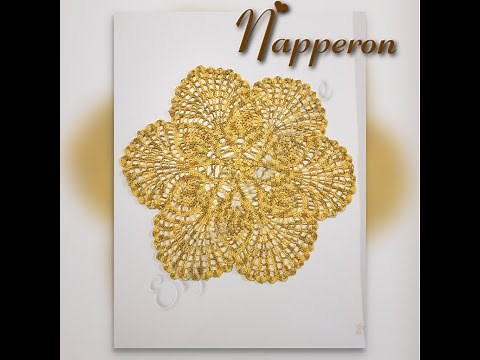 TUTO crochet : Comment faire un Napperon facile et original !