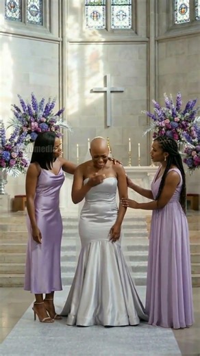 Groom Shaves Head for Bride!