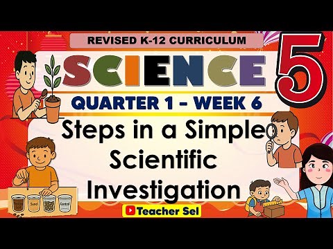 Science 5 Quarter 1 week 6 Revised K-12 Steps in a Simple Scientific Investigation