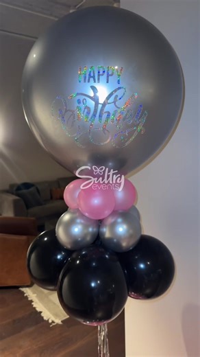 Happy Birthday Balloon Stand Ideas for Celebration