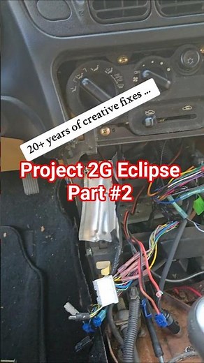 Project 2G Eclipse: Part 2 - creative modifications... #dsm #mitsubishi #4g63 #eclipse #projectcar