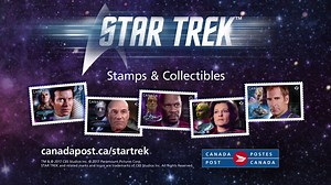 Leave it to Starfleet's finest to beam in your mail! bit.ly/STCanadaStamps | Star Trek