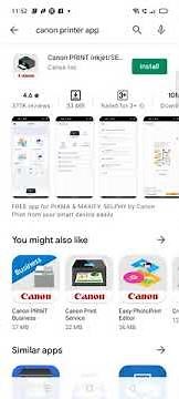 Setting up CANNON printer App | CANNON print inkjet/Selphy