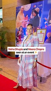 Neha Dhupia and Meera Chopra have made an entrance at the “PM Modi’s Vision: Bharat - A $5 Trillion Economy” event in the city! #zoomtv #zoompapz #nehadhupiya #meerachopra #pmmodi #celebrity | Zoom TV