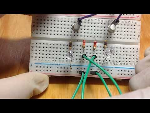 2 LED Flasher Circuit