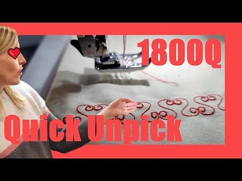 Brother Innov-Is 1800Q - Quick Unpick