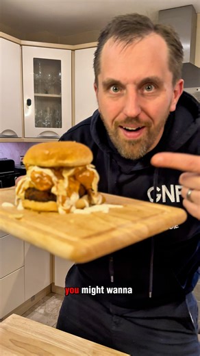 13K views · 77 reactions | Here’s our homemade version of the tikka drip burger…. #food #foods #burger #burgers #tastyfood #recipes #foodrecipes | Grumpy Northern Foodie | Facebook
