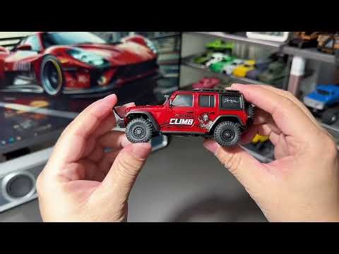 1:43 Mini RC Crawler with Swap Body Shells