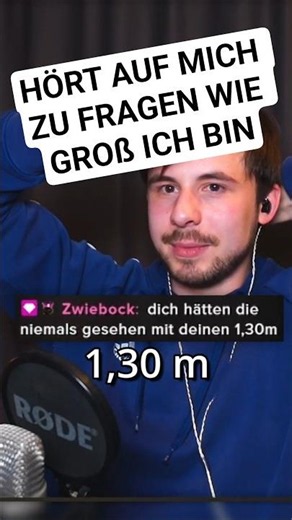 Ich bin NICHT 1,30 Meter groß