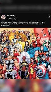 Avengers Hot Takes