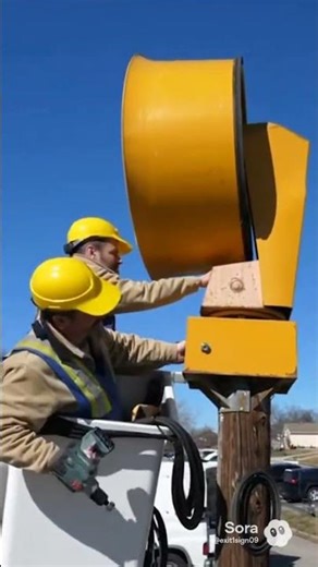 This ACE P-50 SIREN get replaced by a Federal Signal 2001-SRN(day 23 dec 23) #tornado #tornadosiren