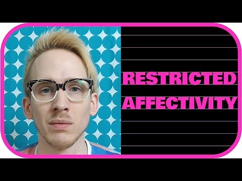 Restricted Affectivity | Personality Traits Psychology Series #20