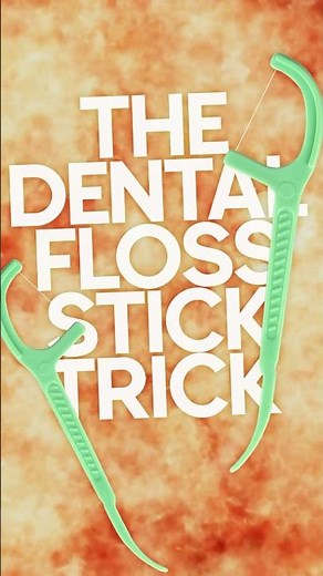 The dental floss stick trick, need I say more? #magic