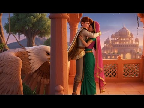 English: Buddhist Story: The Elder's Son Póshìzhì and the Divine Bird