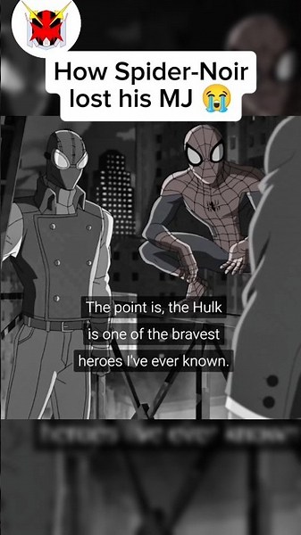 Spider-Noir's MJ heroic sacrifice scene | Ultimate Spider-Man #tvshow #marvel #spiderman #spidernoir