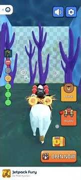 Jetpack Animals! 🚀 | Goat & Gorilla Target Challenge#onlinefreegames #mobilegaming