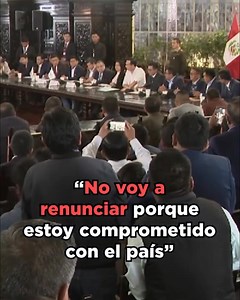 🔴 ¡¡¡ATENCIÓN!!! Presidente José Jerí: “No voy a renunciar porque estoy comprometido con el país” En medio de la convulsión política y social que vive el país tras las violentas protestas del 15 de octubre, el presidente José Jerí se dirigió al país con un mensaje directo y firme, marcando distancia de la presión callejera y de los sectores que exigen su renuncia. “No se trata de Jerí, no se trata de X, Y o Z. Lo que está en juego es la defensa de la institucionalidad de nuestro país”, enfatizó