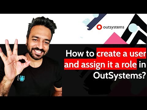 How to create a user and assign it a role programmatically in OutSystems?