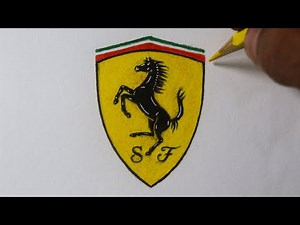 Como desenhar o logo da Ferrari