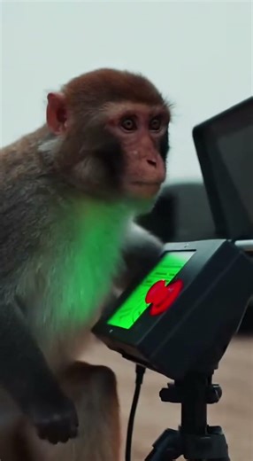 MONKEY SEE, MONKEY BOOM! 🐒💥 #funny #shorts