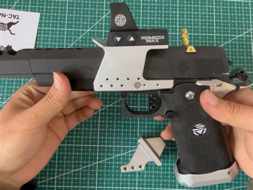 免打孔镜桥和拇指靠#ipsc#open