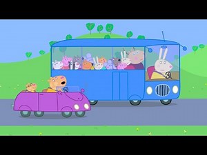 Peppa Pig Watches Pedro Miss the Bus 🐷 🚍 Adventures With Peppa Pig