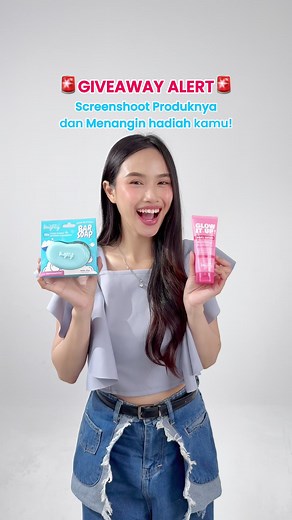 🚨GIVEAWAY ALERT🚨 5 Orang yang bisa Screenshoot dan Dm minty tercepat bakal dapetin produk Brighty GRATIS‼️ syaratnya bisa di reels/capt Syaratnya: - Udah follow brighty - ⁠tag 5 bestie dikomen - ⁠repost postingan jni di story - ⁠kirim bukti ss, komen dan tag di DM Brighty ya #giveaway #fyp #brighty #pencerahkulit