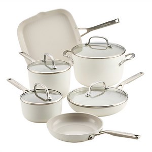 KitchenAid 10-Piece Hard-Anodized Ceramic Induction Cookware Set - Samsclub.com