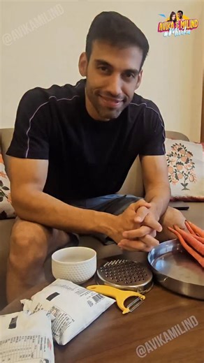 @avikamilind on Instagram: "Gajar ki kheer!!!..."