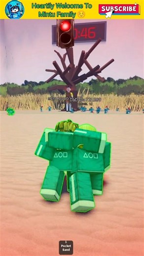 squid gameplay in roblox #shorts #roblox