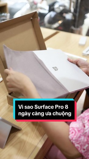 Vì sao Surface Pro 8 càng ngày càng được ưa chuộng? #LearnOnTiktok #surfacecity #reviewlaptop