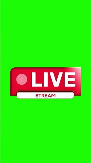 Green Screen Live Stream Animation 🔴 | Free Streaming Overlay #livestream #greenscreen