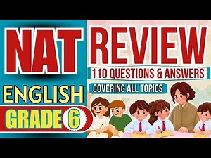 English National Achievement Test Grade 6 #NAT Review Questions