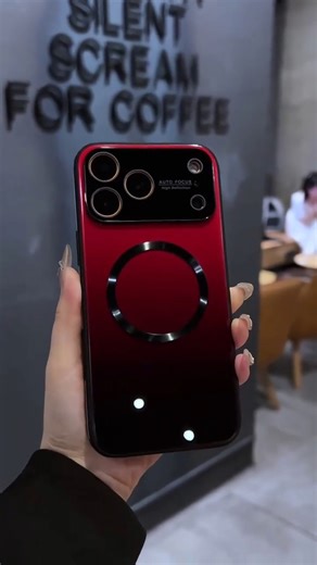 Shine from every angle ✨ The Gradient Glass Case transforms your Phone into a statement piece — glossy mirror finish, vivid gradient tones, and powerful magnetic alignment. Beauty meets protection, in one elegant form. | Conivenient.VE03