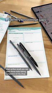 Studying for Pharmacology class…💉💊📘 Note-Taking Templates: https://nurseinthemaking.co/note-takingtemplates 💊 USE ACTIVE RECALL Write down everything you remember (brain dump!) without looking at your notes. 💊 IDENTIFY KNOWLEDGE GAPS How else will you discover your weak areas before the exam? 💊 AVOID PASSIVE STUDYING Don’t assume you know the material just because it feels familiar when you read it or until you “feel” you know the material. This is not effective! 💊 STUDY **CONSISTENTLY**