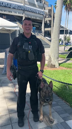 93K views · 10K reactions | Meet Partners in Crime: Corporal Keith Padellaro & K9 Nitro  As a single-purpose explosives detection dog, Nitro helps keep Tampa’s biggest events safe. For Corporal Padellaro, following in his father’s footsteps as a K9 officer makes the job even more meaningful. | Tampa Police Department | Facebook