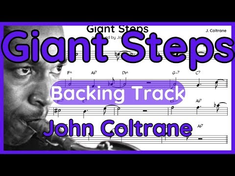 Giant Steps · Backing Track (John Coltrane) Alto Sax Version in Eb