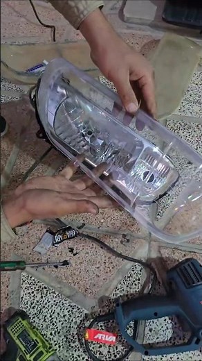 From Zero to 100: Headlight Lens Replacement 🔥💡 Super Easy Tutorial 😎🛠️ #DIY #CarDecor